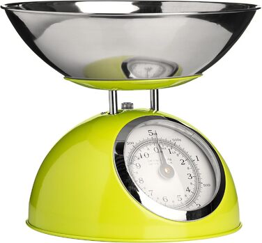Механічна кухонна вага 5 кг Premier Haushaltswaren - зелений Lindgrün