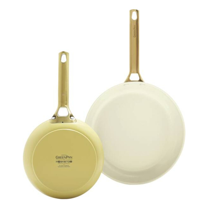 Набір сковорідок GreenPan (20 см та 26 см), антипригарне покриття, для індукційних та газових плит