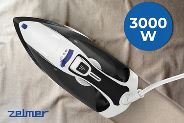 Парова праска Zelmer Irys ZIR3100 3000Вт, 0,4 л, керамічна підошва
