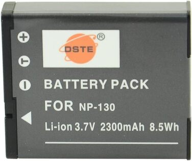 Акумулятор DSTE NP-130 Li-Ion (2 шт.) + Micro USB зарядний пристрій для Casio ZR100, ZR200, ZR300, ZR400, ZR410, ZR700, ZR1000, ZR1200, ZR1500, ZR2000, ZR3500