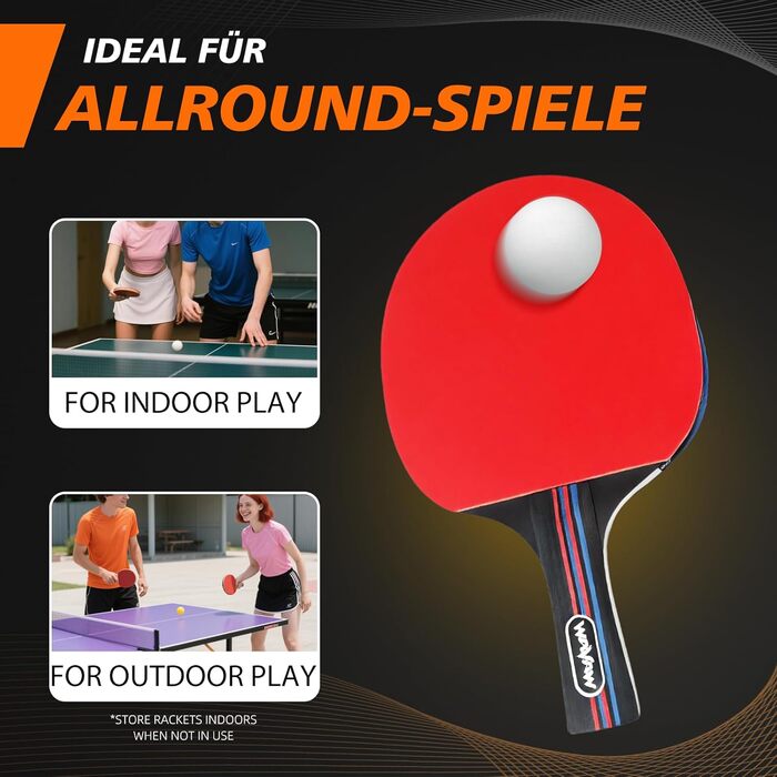 Набір для пінг-понгу: ракетки, м'ячі та аксесуари для гри в настільний теніс