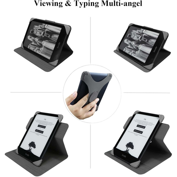 Чохол для Kindle 2024/2022, Kobo Nia/Clara 2E/HD, Schmetterling: легкий, з регулюванням кута нахилу