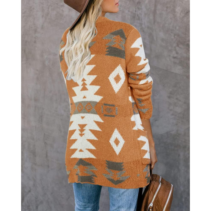 Кардиган жіночий Ferbia Klaich, S, помаранчевий / білий