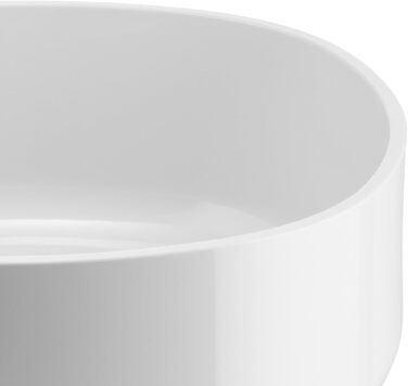 Alessi PL11 W Birillo контейнер для ванної кімнати, білий пластик