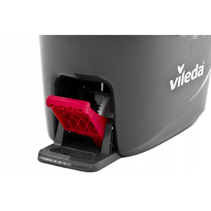 Спінінг-швабра Vileda Turbo 3в1, набір з круглою мікрофіброю