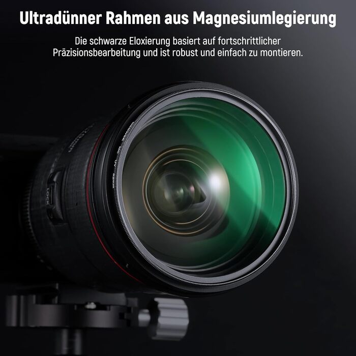Набір фільтрів для об'єктива NEEWER UV/CPL/ND: UV, CPL, ND4 (52mm) з жорстким кейсом
