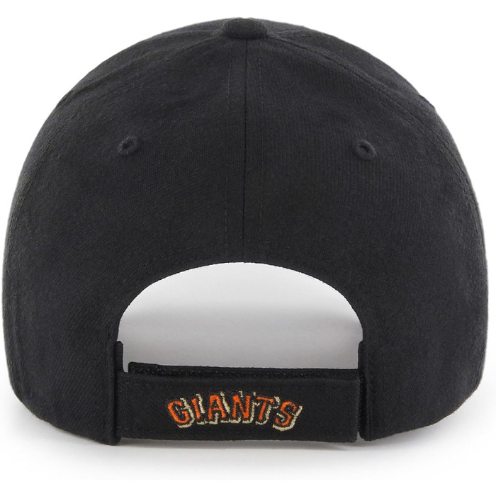 Кепка 47 Brand MLB San Francisco Giants чорна, розслаблений крій