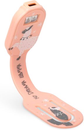 Перезаряджувана LED лампа для читання Flexilight 2-в-1: кліпса для книги, ліхтарик для дітей та дорослих, аксесуар для читання, подарунок для книголюбів (Lama)