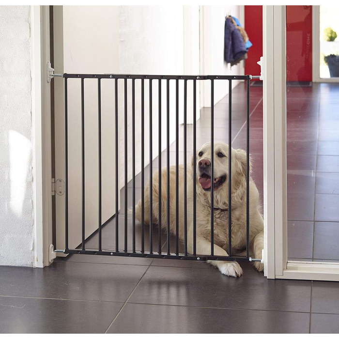 BabyDan Tor для домашніх тварин та дітей, розсувне, чорне, ширина 62,5-106,8 см