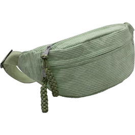 Жіноча поясна сумка з корду, через плече, регульований ремінь, модна, для відпочинку, спорту, зеленого кольору. Чоловіча поясна сумка кросбоді
