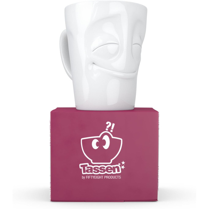 Fiftyeight products, Fiftyeight set with 2 handled cups, Pleasure and Dirty White, approx. 350 ml