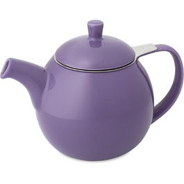FORLIFE Curve Teapot with Infuser, 625 ml 24-Ounce / 710 ml (Violet)