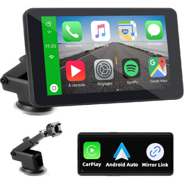 Бездротовий CarPlay дисплей 7