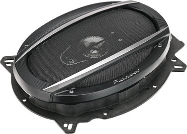Автомобільна акустика Pioneer TS-A6970F 6x9'', 5-смугові коаксіальні динаміки, комплект з 2-х, потужність 600 Вт, 100 Вт RMS, потужний звук, висока чутливість, монтажна глибина 72 мм, розмір вирізу 153x222 мм, з ґратами