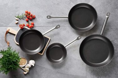 Industar Diamas Pro Stainless Steel Fry Pan - 28cm - Stiftung Warentest Winner
