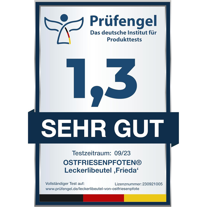 Футляр для ласощів для собак 'Frieda' з високоякісної штучної шкіри, чорний, розмір M. Зручна застібка EasyOpen на магніті, гаманчик для ласощів, сумка для прогулянок з собакою.