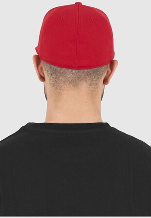 Шапка Flexfit Unisex Premium 210 Fitted (L-XL, Червона) - Оригінальна якість