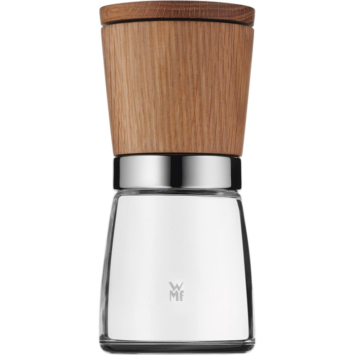 Солонка та перечниця WMF Ceramill Nature з дерева, керамічний механізм, для солі, перцю, чилі, порожня
