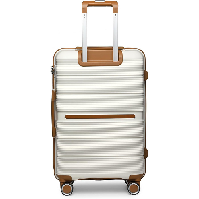 Чемодан British Traveller Mittelgroß: міцний валіза на 8 колесах з TSA-замком (66 x 43.3 x 28.5 см)