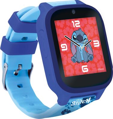 Дитячий розумний годинник Lisciani Stitch Smartwatch з камерою, іграми та функціями ліхтарика, будильника та таймера