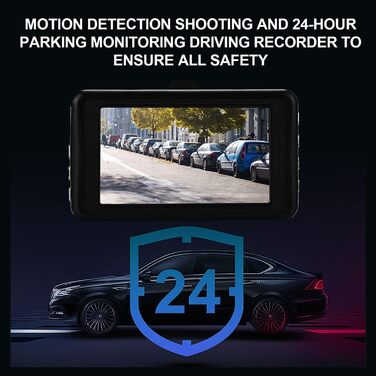 Відеореєстратор Podazz Dashcam Auto – передня та задня камери, 3
