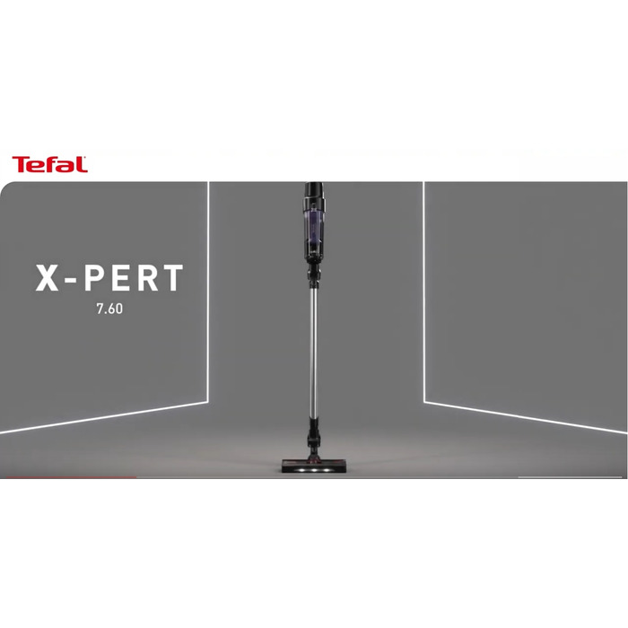 Акумуляторний вертикальний пилосос Tefal X-Pert 7.60 TY6A35 WO