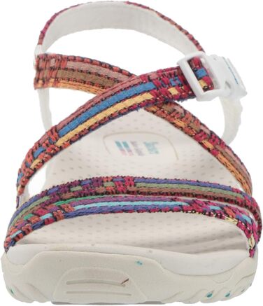 Сандалі жіночі Skechers Reggae Sew Me Boho плетені з ремінцями, білі (37 EU)