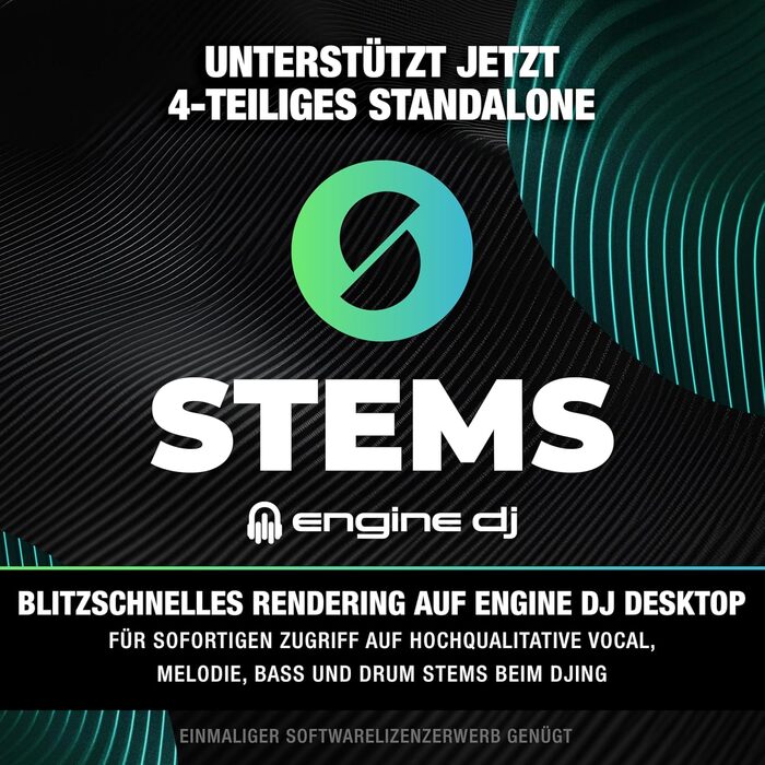 DENON DJ SC LIVE 4 - DJ контролер з розділенням на стеми, Wi-Fi, вбудовані колонки, сумісний з Serato DJ та Virtual DJ