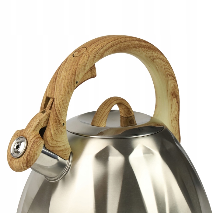 Класичний сталевий чайник Karl Hausmann, 3 л, сірий