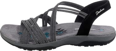 Сандалі жіночі Skechers чорні, 38 EU - оригінальні та зручні