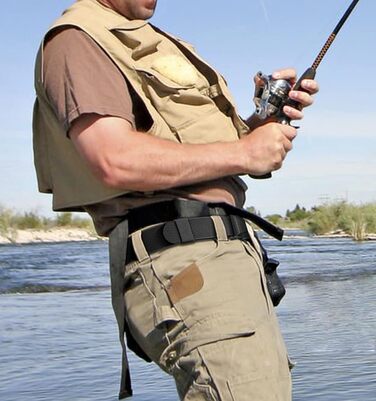 Тактичний ремінь BULLIANT для чоловіків: робочий, військовий, для піших прогулянок, ширина 3.8 см, металева пряжка швидкого кріплення, чорний, регульований, 115 см