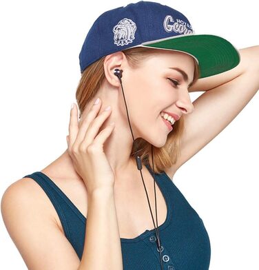 Навушники 1MORE E1009: стерео звук, баси, мікрофон, пульт, сумісні з iOS та Android (Чорний)