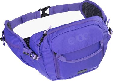 EVOC HIP Pack 3: поясна сумка, 3 л, фіолетовий колір, з питною камерою