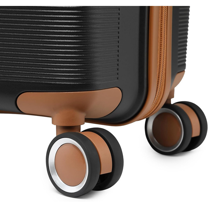 Чемодан British Traveller середнього розміру з TSA-замком, 66 x 43.3 x 28.5 см, з поліпропілену, ручна поклажа