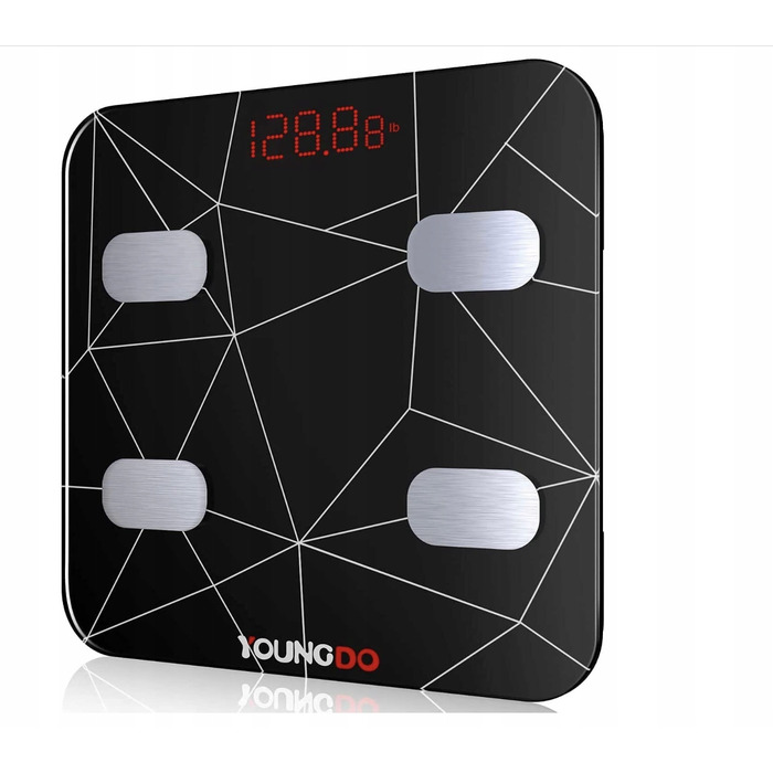 Розумні ваги для вимірювання відсотка жиру в організмі YOUNGDO, 30x30 см