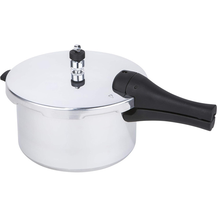Prestige - Slim and simple - Pressure cooker 4 l - induction-compatible - Aluminium - Silver 4 Liters / 6.8 kg Aluminium