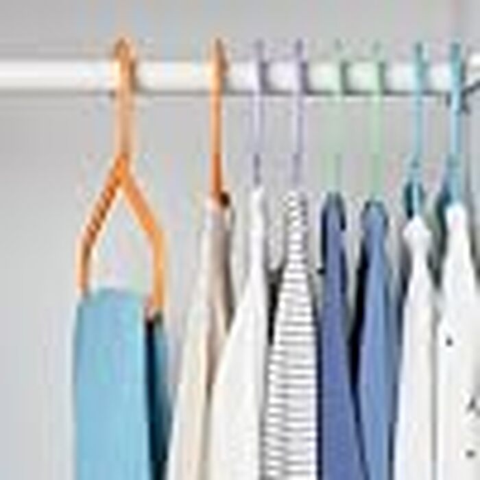 Дитячі вішаки для одягу IKEA BAGIS, пастельні кольори, набір 16 шт.