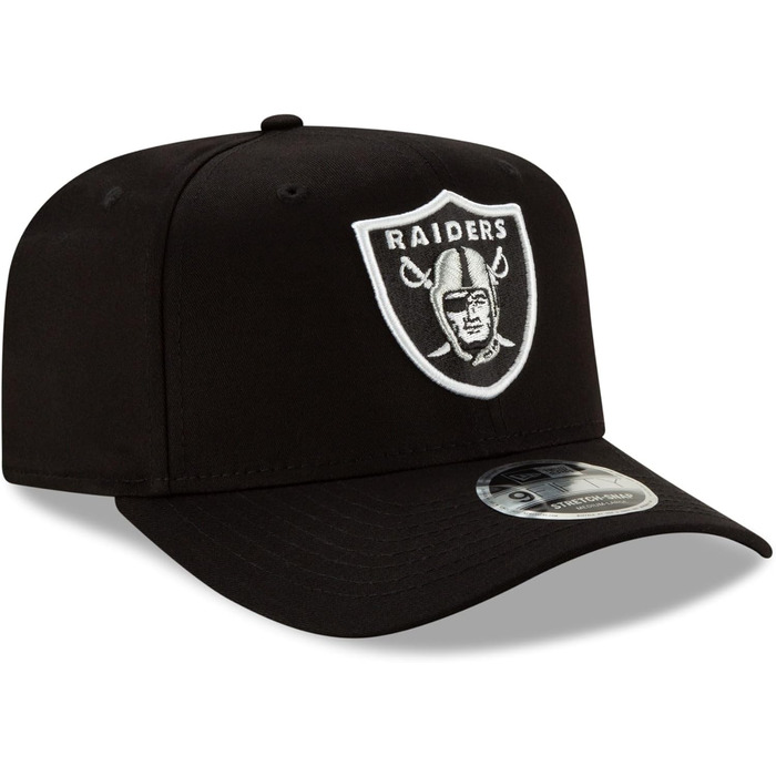 Кепка New Era Oakland Raiders 9fifty Stretch Snap NFL - Чорна (M-L)