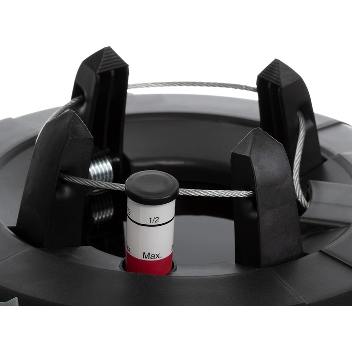 Підставка для ялинки BRANDSSELLER до 2,5 м з механізмом підйому, страхуванням та одним тросом - Зелена