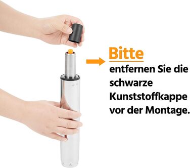 Крісло офісне Yaheetech, обертове, з регульованими підлокітниками, з штучної шкіри (Чорний)