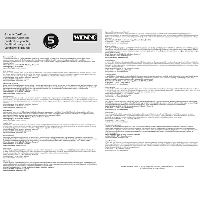 Килимок для сушіння посуду WENKO Nelia, бежевий, пластик, 34x40 см, для посудомийної машини