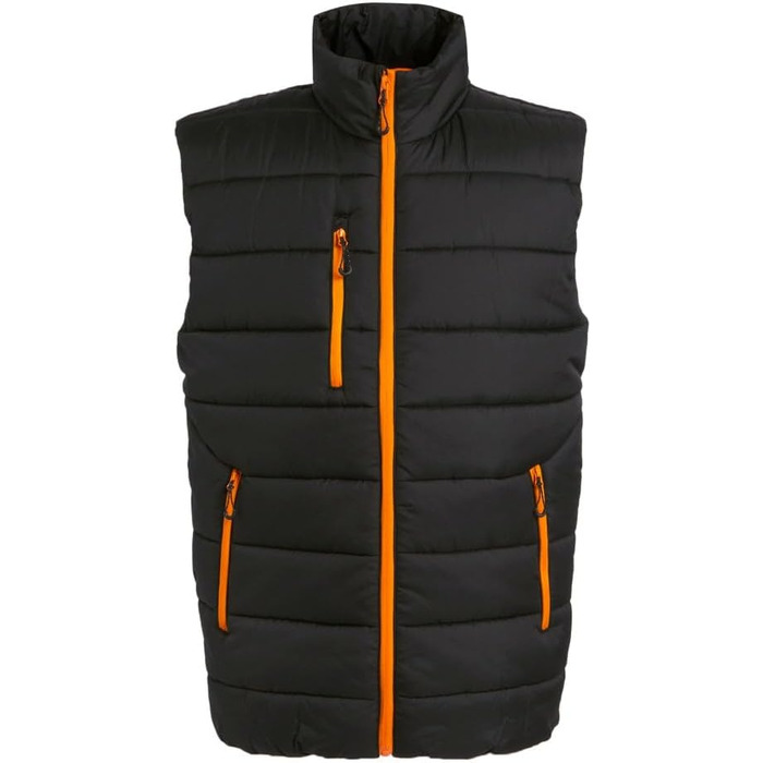 Чоловічий терможилет Regatta Professional Navigate Body Warmer, чорний/помаранчевий, розмір 3XL