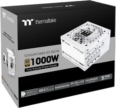 Блок живлення Thermaltake Toughpower GT 1000W, білий