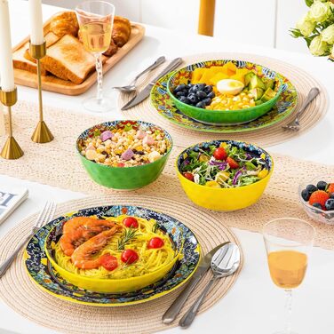 Набір посуду Porzellan Vancasso 18-частинний (6 осіб), Boho стиль, серія KRVI