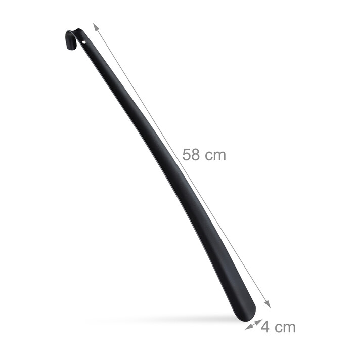 Relaxdays Long Metal Shoehorn Set of 2
