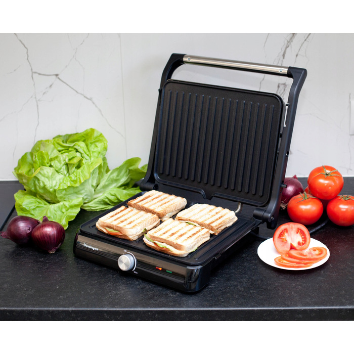 Електричний гриль Berlinger MAX-2400-W 2400 Вт, розкладний на 180°