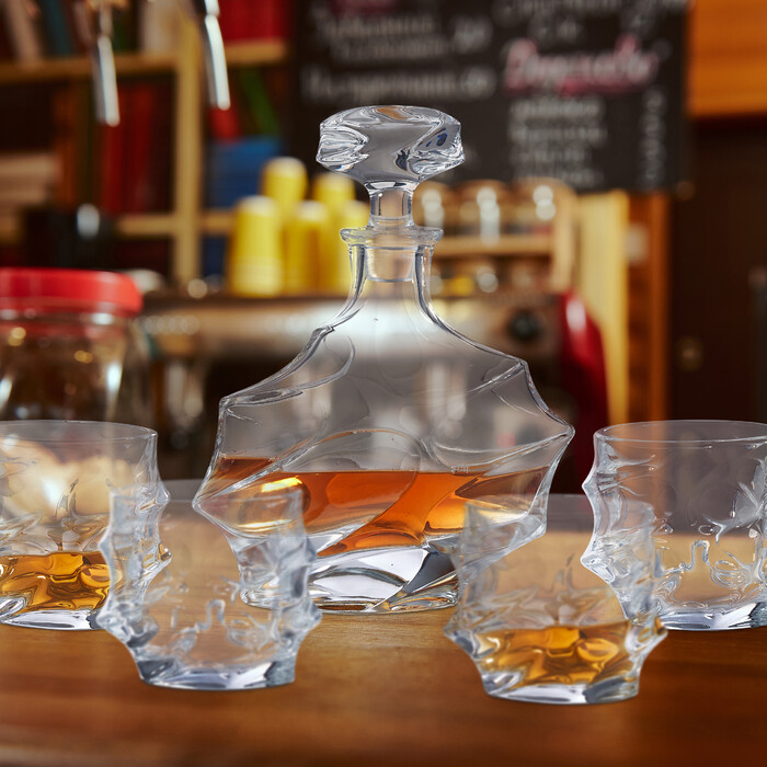 Relaxdays 5-Piece Whisky Set