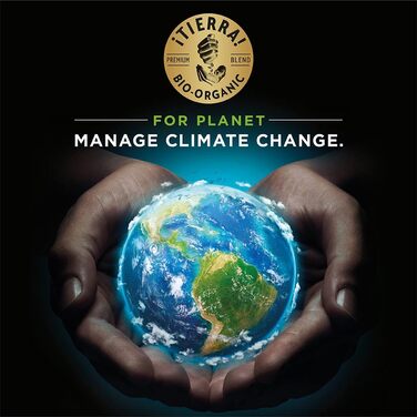 Кава в зернах Lavazza Tierra For Planet, 100% органічна арабіка, легкого обсмаження для еспресомашини, м'який фруктово-квітковий смак, 1 кг