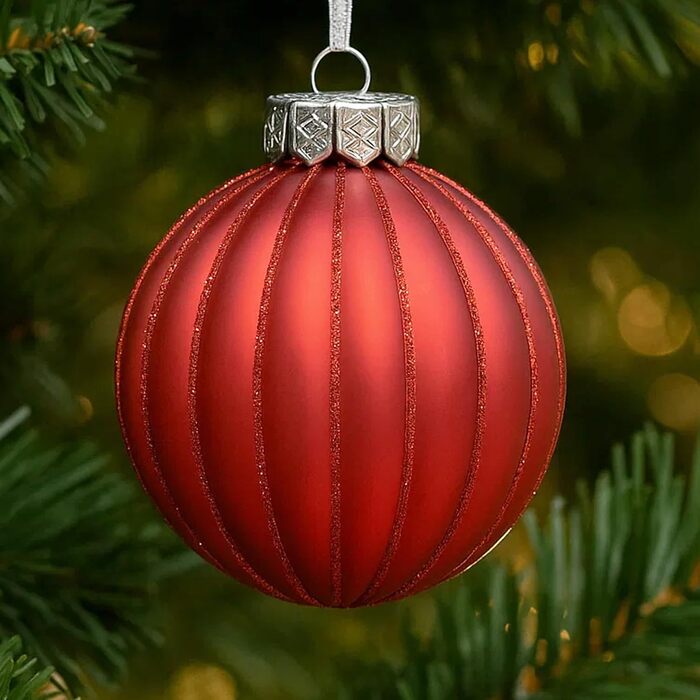 Набір прикрас для ялинки SLEETLY 28 шт. Біле золото: кулі, крижані шматочки та сніжинки (Рожевий)