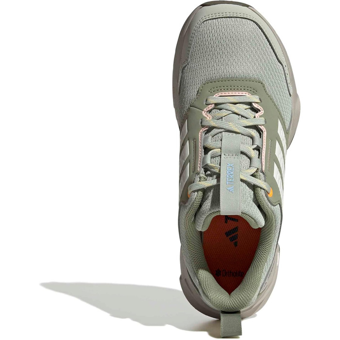 Жіночі трекінгові кросівки Adidas Terrex Tracefinder 2 Climaproof, 42 2/3 EU, Halo Green Off White Lucid Tangerine